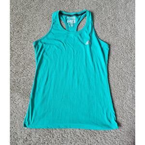 Adidas Climalite Ultimate Tank Top Sporty Racerback womens size medium green